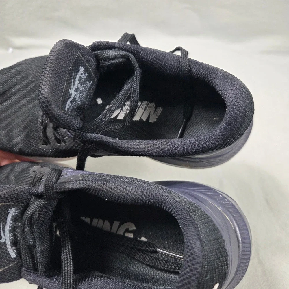 Nike Air Zoom Structure 22 Black White Running Shoes AA1641-010 Womens 7